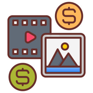 icon for paid ad content marketing